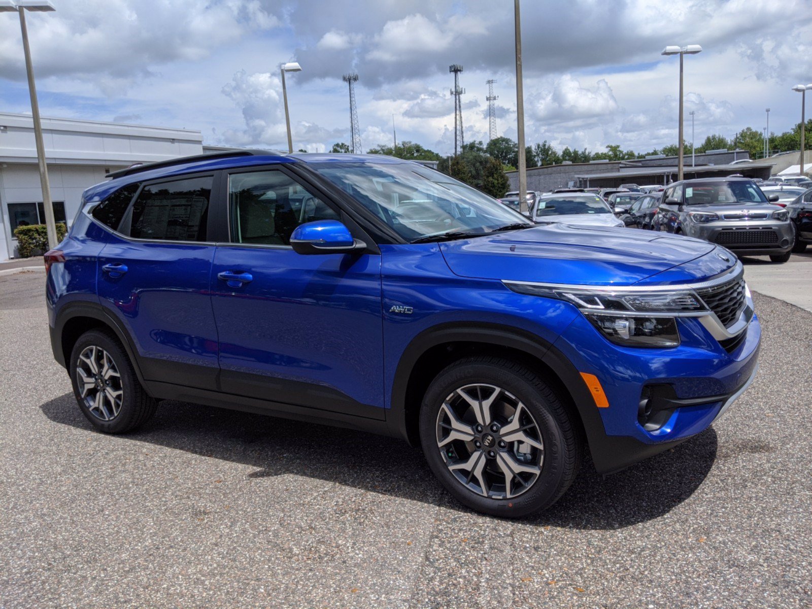 New 2021 Kia Seltos EX AWD Sport Utility